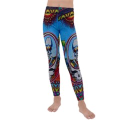 Grateful Dead Wallpapers Kids  Lightweight Velour Leggings by Sapixe