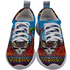 Grateful Dead Wallpapers Kids Athletic Shoes by Sapixe