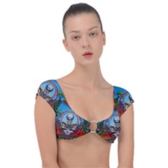 Grateful Dead Wallpapers Cap Sleeve Ring Bikini Top