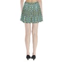 Stones Ornament Mosaic Print Pattern Pleated Mini Skirt View2