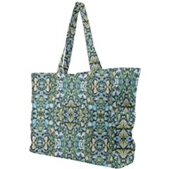 Stones Ornament Mosaic Print Pattern Simple Shoulder Bag by dflcprintsclothing