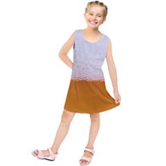 Beer Foam Bubbles Alcohol  Glass Kids  Tunic Dress by Amaryn4rt