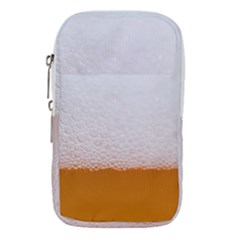 Beer Foam Bubbles Alcohol  Glass Waist Pouch (small) by Amaryn4rt