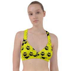 Cats Heads Pattern Design Sweetheart Sports Bra by Amaryn4rt