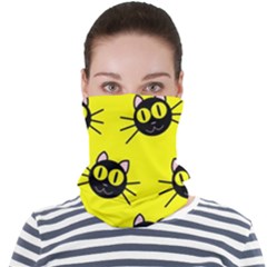 Cats Heads Pattern Design Face Seamless Bandana (adult) by Amaryn4rt