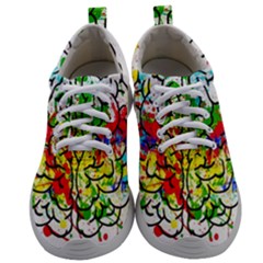 Brain Mind Psychology Idea Hearts Mens Athletic Shoes by Amaryn4rt