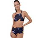 Cosmos Rockets Spaceships Ufos High Waist Tankini Set View1