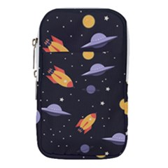 Cosmos Rockets Spaceships Ufos Waist Pouch (small) by Amaryn4rt