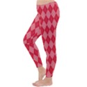 Red Diamonds Classic Winter Leggings View2