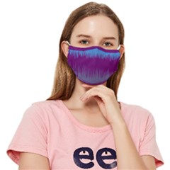 The Mountains  Fitted Cloth Face Mask (adult)