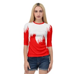 Swan Lake  Quarter Sleeve Raglan Tee