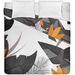 Natural Palm Plant Duvet Cover Double Side (king Size) by Mariart