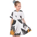 Natural Palm Plant Kids  Sailor Dress View1