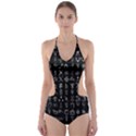 Alchemical Symbols - Collected Inverted Cut-Out One Piece Swimsuit View1