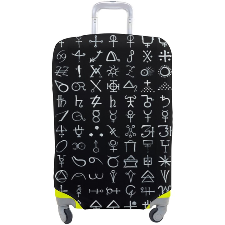 Alchemical Symbols - Collected Inverted Luggage Cover (Large)