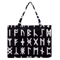 The Anglo Saxon Futhorc Collected Inverted Zipper Medium Tote Bag by WetdryvacsLair