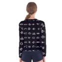 Electrical Symbols Callgraphy Short Run Inverted Women s Long Sleeve Tee View2