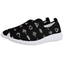 Electrical Symbols Callgraphy Short Run Inverted Men s Slip On Sneakers View2