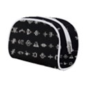 Electrical Symbols Callgraphy Short Run Inverted Make Up Case (Small) View2