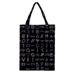 Hobo Signs Collected Inverted Classic Tote Bag by WetdryvacsLair