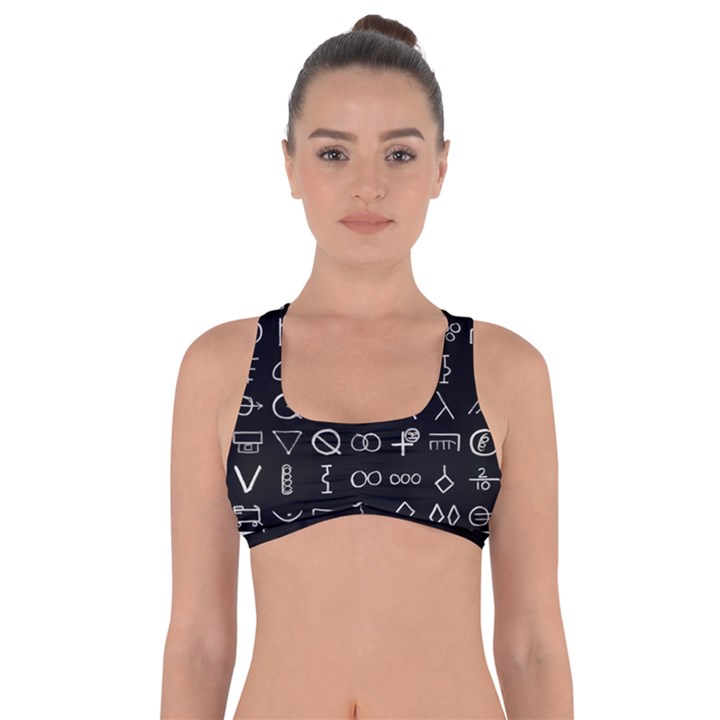 Hobo Signs Collected Inverted Got No Strings Sports Bra