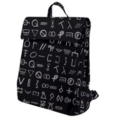 Hobo Signs Collected Inverted Flap Top Backpack by WetdryvacsLair