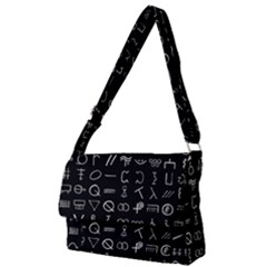 Hobo Signs Collected Inverted Full Print Messenger Bag (l)