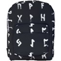 Elder Futhark Rune Set Collected Inverted Full Print Backpack View1