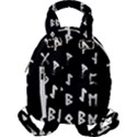 Elder Futhark Rune Set Collected Inverted Travel Backpacks View2