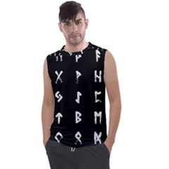 Elder Futhark Rune Set Collected Inverted Men s Regular Tank Top by WetdryvacsLair