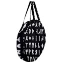 Complete Dalecarlian Rune Set Inverted Giant Round Zipper Tote View3