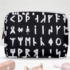 Complete Dalecarlian Rune Set Inverted Make Up Pouch (medium) by WetdryvacsLair