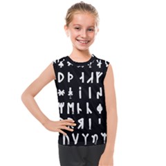 Complete Dalecarlian Rune Set Inverted Kids  Mesh Tank Top