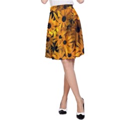 Rudbeckias  A-line Skirt by Sobalvarro