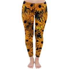 Rudbeckias  Classic Winter Leggings by Sobalvarro