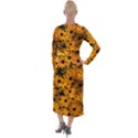 Rudbeckias  Velvet Maxi Wrap Dress View2