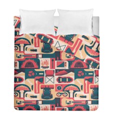 Guitar And Trip Duvet Cover Double Side (Full/ Double Size)