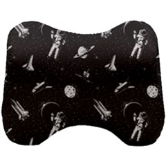 Space Love Head Support Cushion by designsbymallika