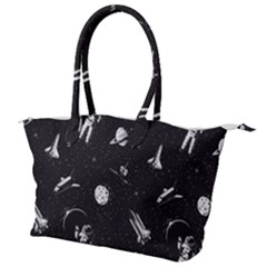 Space Love Canvas Shoulder Bag by designsbymallika