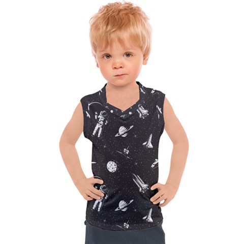 Space Love Kids  Sport Tank Top by designsbymallika