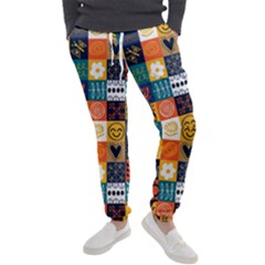 Tribal Love Pattern Men s Jogger Sweatpants by designsbymallika