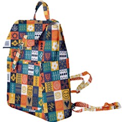 Tribal Love Pattern Buckle Everyday Backpack by designsbymallika