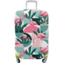 Beautiful Flamingo Pattern Luggage Cover (Large) View1