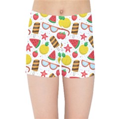 Summer Love Kids  Sports Shorts by designsbymallika