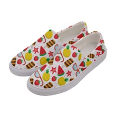 Summer Love Women s Canvas Slip Ons by designsbymallika