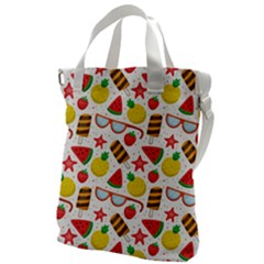 Summer Love Canvas Messenger Bag