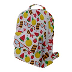 Summer Love Flap Pocket Backpack (large) by designsbymallika