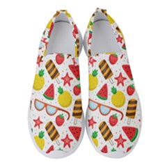 Summer Love Women s Slip On Sneakers by designsbymallika