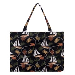 Beautiful Ships Pattern Medium Tote Bag by designsbymallika