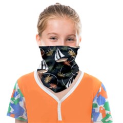 Beautiful Ships Pattern Face Covering Bandana (kids)